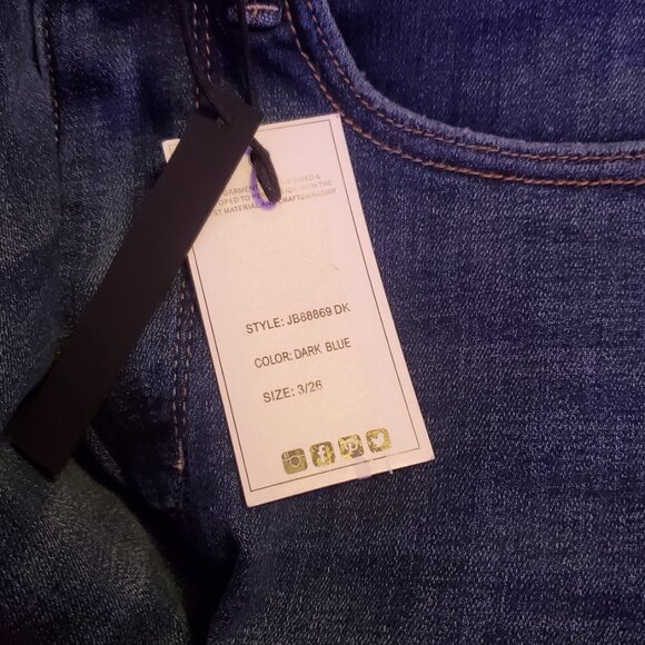 Judy Blue Tummy Control straight leg jeans - Picture 4 of 4